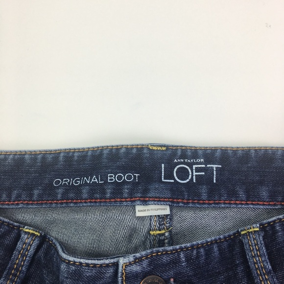 Ann Taylor Loft Jeans original bootcut size 10 - Picture 2 of 8